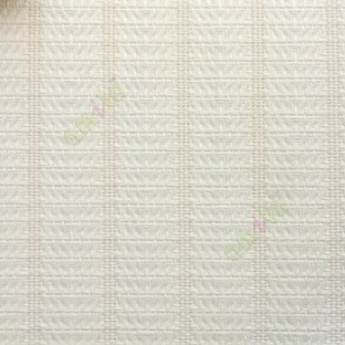 Cream color vertical stripes texture finished surface thick material vertical blind